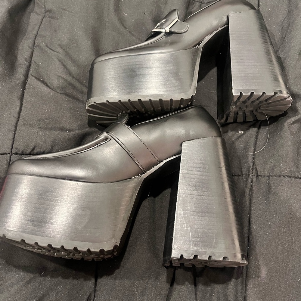 platform steve madden loafers